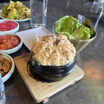 Meet Korean BBQ - Egg soufflé - Barbeque Near Me - Seattle, Washington