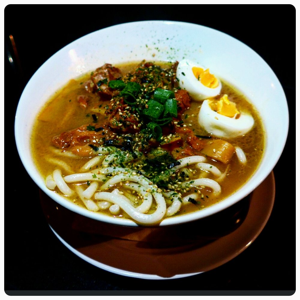 BRIX 581 - Special for karaoke night on thurday. Braised pork miso udon - Bars Near Me - Oakland, California