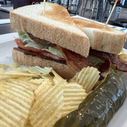 Wil Mart - Traditional BLT on white toast was excellent.