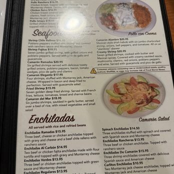 Las Ramadas - Menu - Mexican Near Me - Spring, Texas