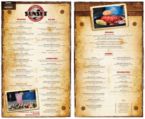 Menu photo 6 Sunset Bar & Grill Wilson, NY Menu photo 6 Sunset Bar & Grill Wilson, NY