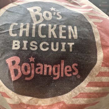 Bojangles - Wrapped chicken biscuit - Fast Food Near Me - Manor, Texas