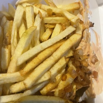 In-N-Out Burger - Animal fries with no cheese just sauce and grilled onions. - Burgers Near Me - Pasadena, California In-N-Out Burger - Animal fries with no cheese just sauce and grilled onions. - Burgers Near Me - Pasadena, California