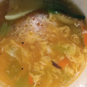 Caesar's Mongolian Bar-B-Q - Egg drop soup. Delicious. - Mongolian Near Me - Cerritos, California