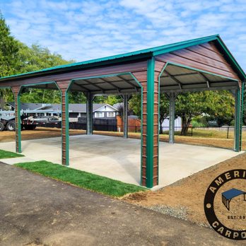 Oregon Carports - a carport with a green roof - General Contractors Near Me - Eugene, Oregon Oregon Carports - a carport with a green roof - General Contractors Near Me - Eugene, Oregon