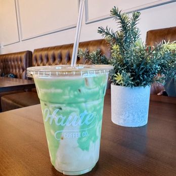 Haute Coffee - Pistachio Latte - Coffee & Tea Near Me - Roseville, California Haute Coffee - Pistachio Latte - Coffee & Tea Near Me - Roseville, California