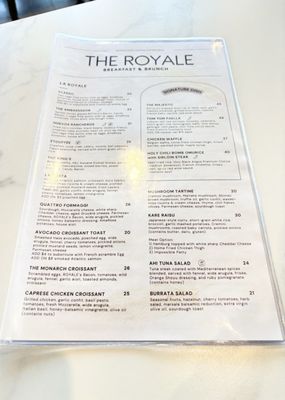 Menu photo 5 The Royale Pleasant Hill, CA