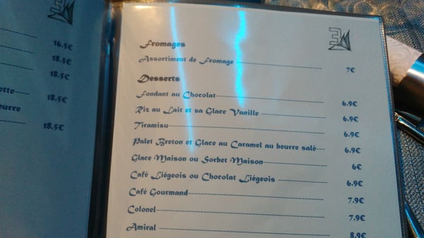 Menu photo 7 Les 3 Voiles Toulouse, 31 Menu photo 7 Les 3 Voiles Toulouse, 31
