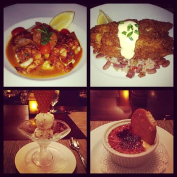 Vintage Tavern - Shrimp and grits, fried carolina catfish, butter pecan ice cream, creme brulee - Southern Near Me - Suffolk, Virginia Vintage Tavern - Shrimp and grits, fried carolina catfish, butter pecan ice cream, creme brulee - Southern Near Me - Suffolk, Virginia