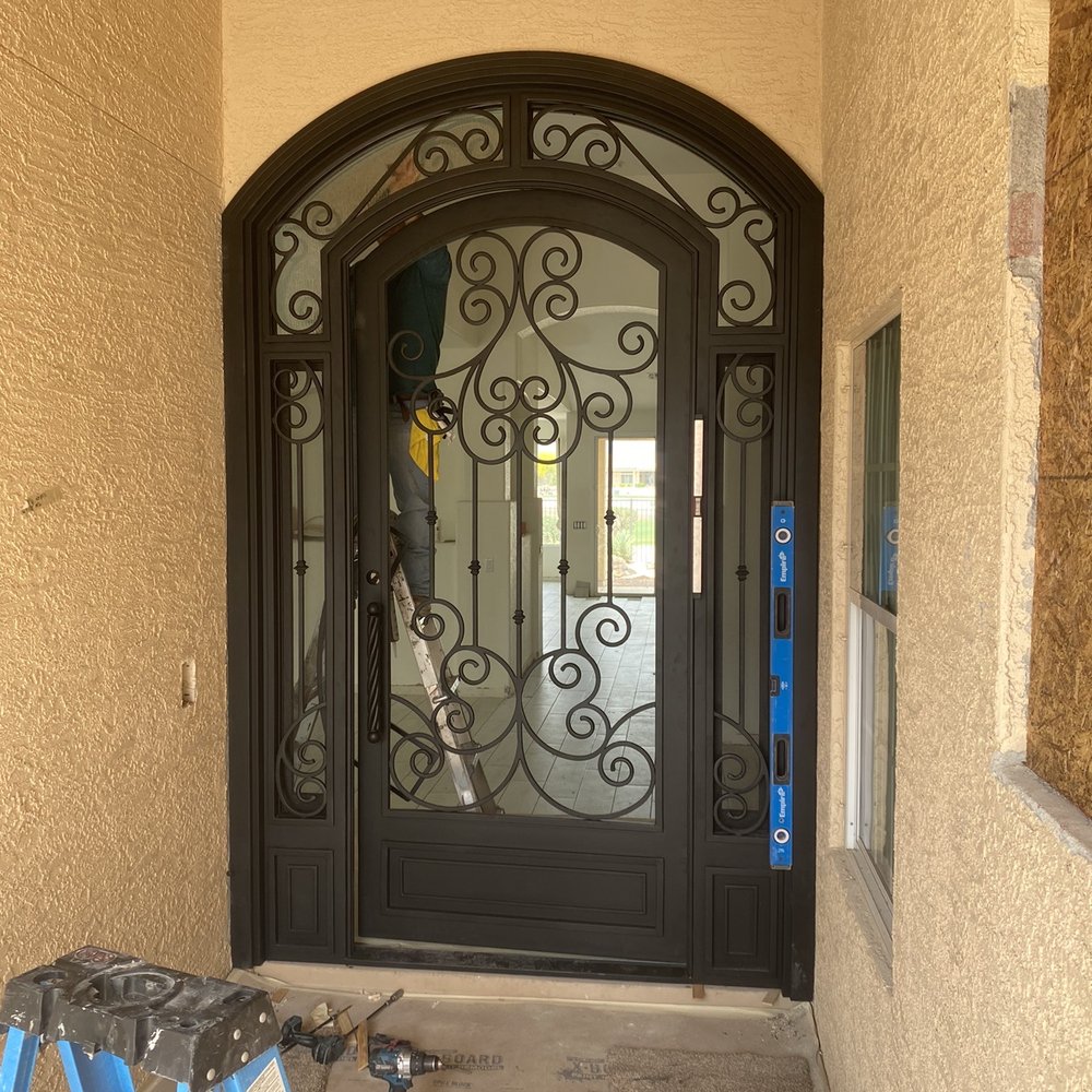Custom Landmark Iron door