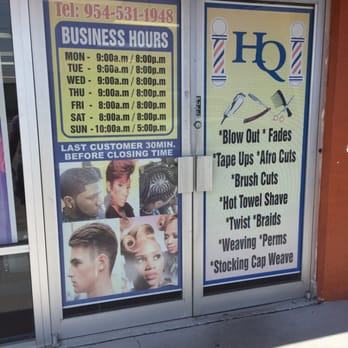 Headquarters Barbershop - Hair Salons Near Me - Deerfield Beach, Florida
