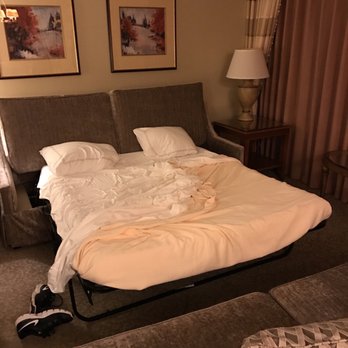 Conrad Indianapolis - The only bed in my room.... seriously? - Hotels Near Me - Indianapolis, Indiana