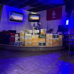 Laos Thai Street Food - In the back room they have a small stage. They played good music while dining.