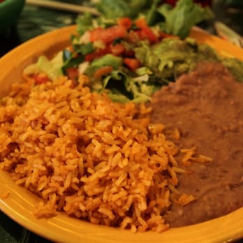La Brisa Mexican Bar & Grill - Beans, rice and guacamole - Mexican Near Me - Bacliff, Texas