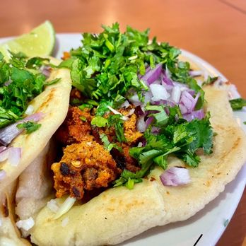Angel's Pupuseria - Chorizo PuTaco - Spanish Near Me - Landover Hills, Maryland