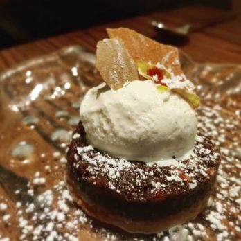 Indian Accent - Doda barfi treacle tart.. Simple but delicious! - Indian Near Me - New York, New York