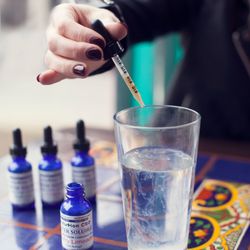 The CBD Store - You can drop our water-soluble product into any drink- water, tea, juice, etc. It comes in Natural, Cherry Limeade, Grape, and Pina Colada.