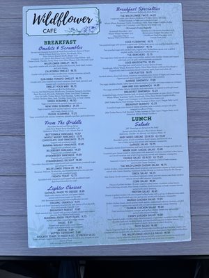 Menu photo 3 Wildflower Cafe Redondo Beach, CA