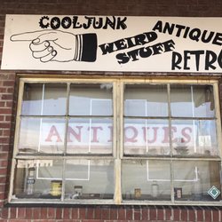 This Old Place - Cute window, neat advertising.