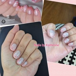 Cherry Blossom nails by Katherine Cherry Blossom nails by Katherine