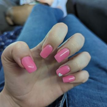 Nails Care Beauty - Nails she did (with extensions to give me back length) - Nail Salons Near Me - Citrus Heights, California Nails Care Beauty - Nails she did (with extensions to give me back length) - Nail Salons Near Me - Citrus Heights, California