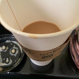 Caramel Latte with Almond milk Caramel Latte with Almond milk