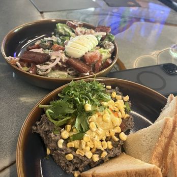 Spirit & Bower - Vegan Black Bean Hummus - New American Near Me - Greenville, South Carolina Spirit & Bower - Vegan Black Bean Hummus - New American Near Me - Greenville, South Carolina