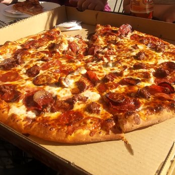 Milan's Pizza - 18 inches, all meat. - Pizza Near Me - Lathrop, California
