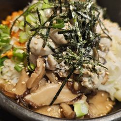 Dine Korean Restaurant - Hot Stone Pot Oyster Rice