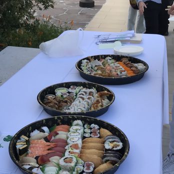Sango Sushi - Big Eye, All Star, and Blue Fin trays - Japanese Near Me - Laguna Niguel, California