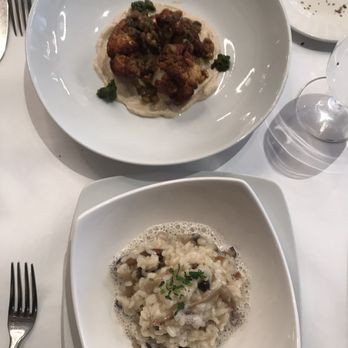 Marseille - MUSHROOM RISOTTO and CRISPY CAULIFLOWER - French Near Me - New York, New York