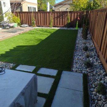 Lara landscape custom - Back yard - Landscaping Near Me - San Martin, California