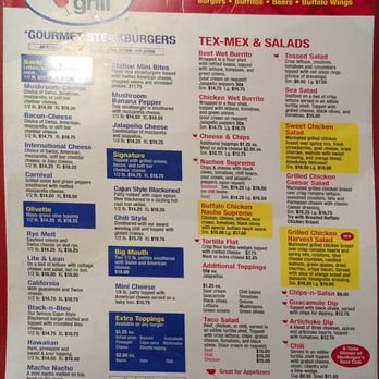 The Station Grill - Menu, front - Burgers Near Me - Muskegon, Michigan The Station Grill - Menu, front - Burgers Near Me - Muskegon, Michigan
