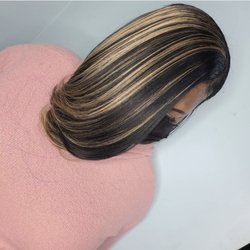 Hair extensions. Styled by stylist Keisha