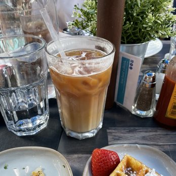 Twist fells point - Iced soy latte - Mediterranean Near Me - Baltimore, Maryland Twist fells point - Iced soy latte - Mediterranean Near Me - Baltimore, Maryland