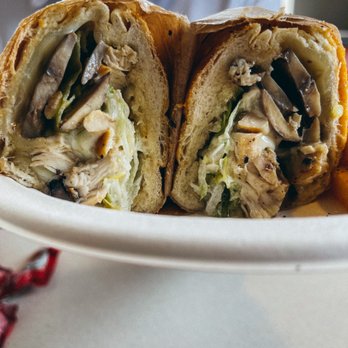 Ghassan's Fresh Mediterranean Eats - Chicken Sub with mushrooms, onions + French Fries - Middle Eastern Near Me - Greensboro, North Carolina Ghassan's Fresh Mediterranean Eats - Chicken Sub with mushrooms, onions + French Fries - Middle Eastern Near Me - Greensboro, North Carolina