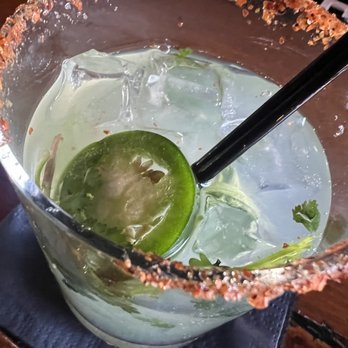 Stables Ranch Grille - Monica's amazing jalapeño margarita - Sandwiches Near Me - Tubac, Arizona