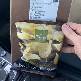 Chips instead of an apple Chips instead of an apple