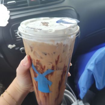 Dutch Bros Coffee - Cosmic cookie dough cold brew w/ cream - Juice Bars & Smoothies Near Me - Jacksonville, Florida