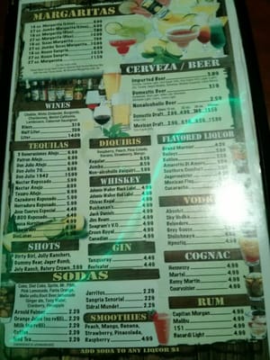 Menu photo 1 Grand Azteca West Bloomfield Township, MI