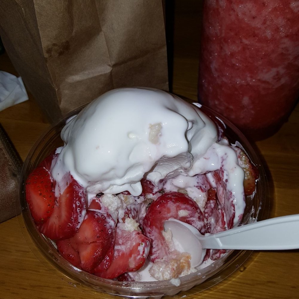 Ivanhoe's Drive In - I would fight a polar bear for this strawberry shortcake. - Ice Cream & Frozen Yogurt Near Me - Upland, Indiana Ivanhoe's Drive In - I would fight a polar bear for this strawberry shortcake. - Ice Cream & Frozen Yogurt Near Me - Upland, Indiana