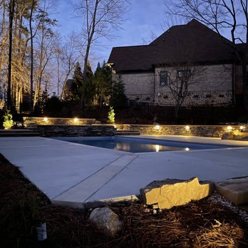 S&S Brick Paving & Lawn Maintenance - Night view - Masonry/Concrete Near Me - Colfax, North Carolina S&S Brick Paving & Lawn Maintenance - Night view - Masonry/Concrete Near Me - Colfax, North Carolina