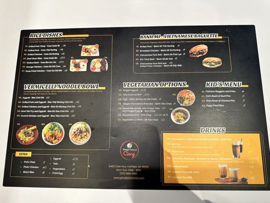Menu photo 2 Pho District Cincy Fairfield, OH Menu photo 2 Pho District Cincy Fairfield, OH