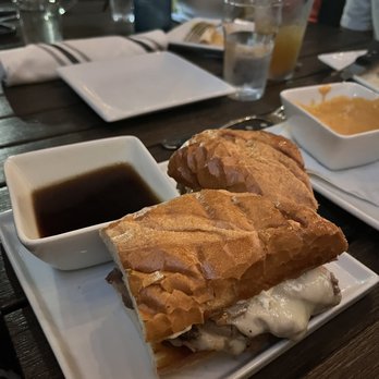 Blue Palms Brewhouse - French dipped prime rib got the - Burgers Near Me - Northridge, California Blue Palms Brewhouse - French dipped prime rib got the - Burgers Near Me - Northridge, California