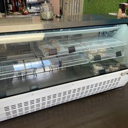 Uncle Cheesecake - Empty cooler, luckily he had plenty in the back