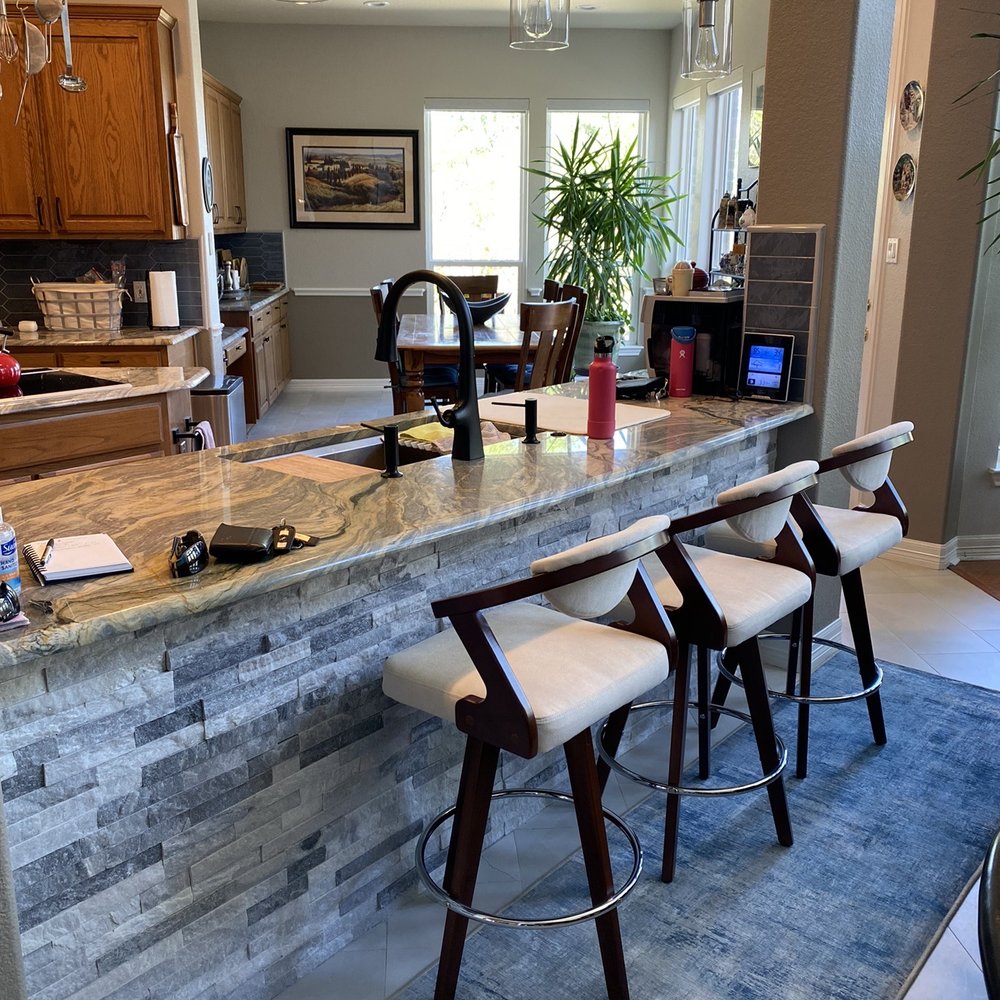 Chaparrel Pools - Flooring, lighting, wallpaper removal, texture and paint, backsplash, stone on wall - Hot Tub & Pool Near Me - Austin, Texas