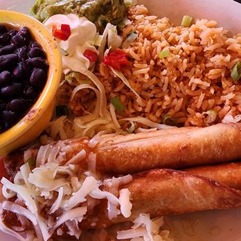 Don Cuco Mexican Restaurant - Loved my chicken flautas plate - Mexican Near Me - Burbank, California