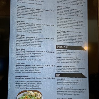 Momo Factory - Menu - Himalayan/Nepalese Near Me - Chicago, Illinois Momo Factory - Menu - Himalayan/Nepalese Near Me - Chicago, Illinois