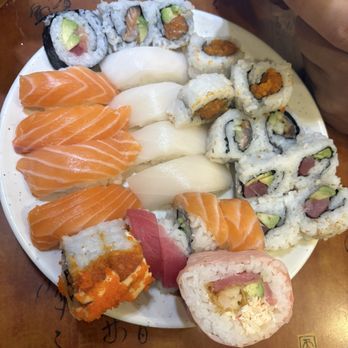 Shinju Japanese Buffet - Hubby's first round - Japanese Near Me - Miami, Florida