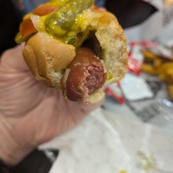 Crave Hot Dogs & Bbq - Teeny Chicago dog